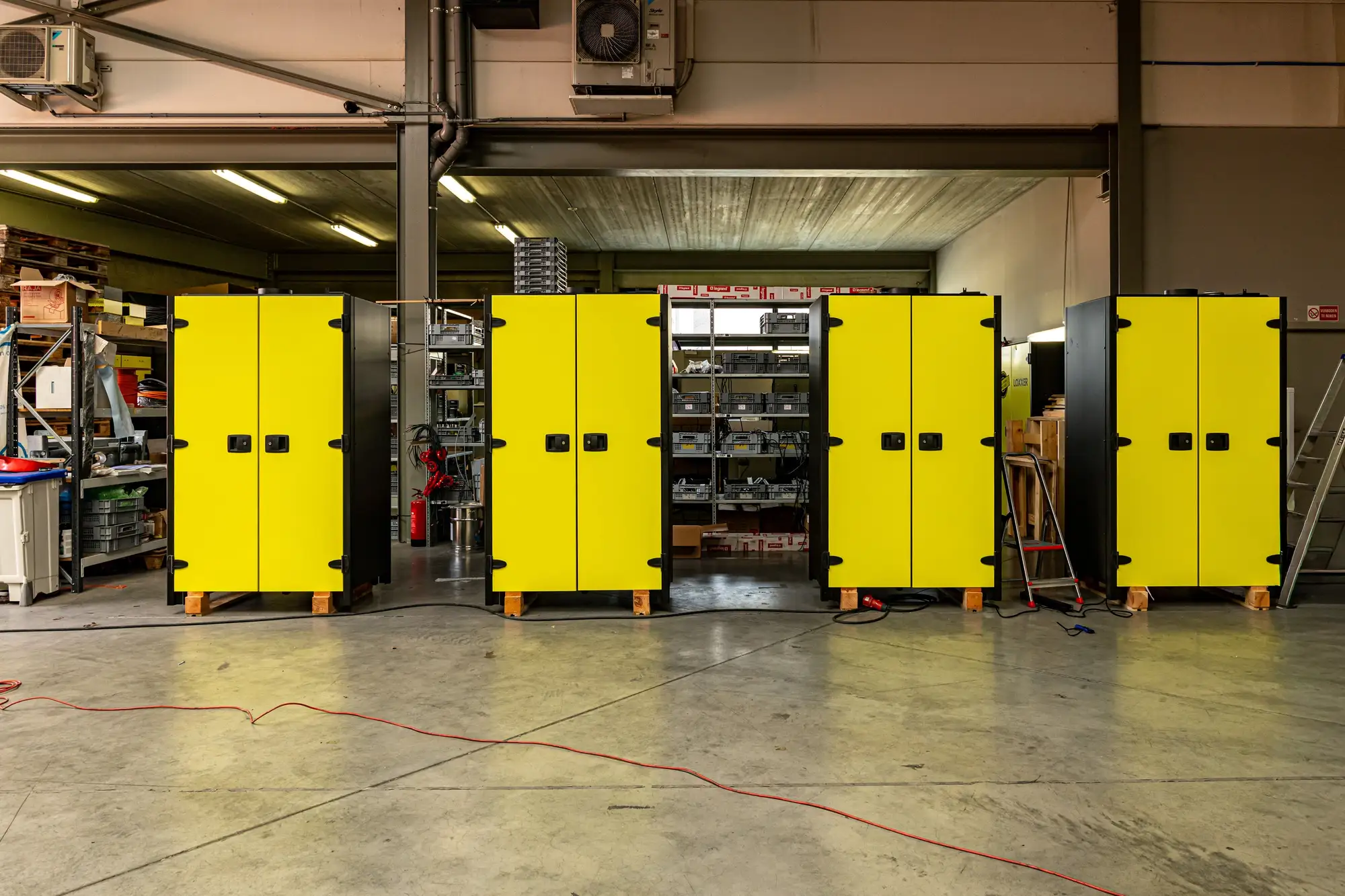 lithium-ion batterijlaadkasten van LOXXER