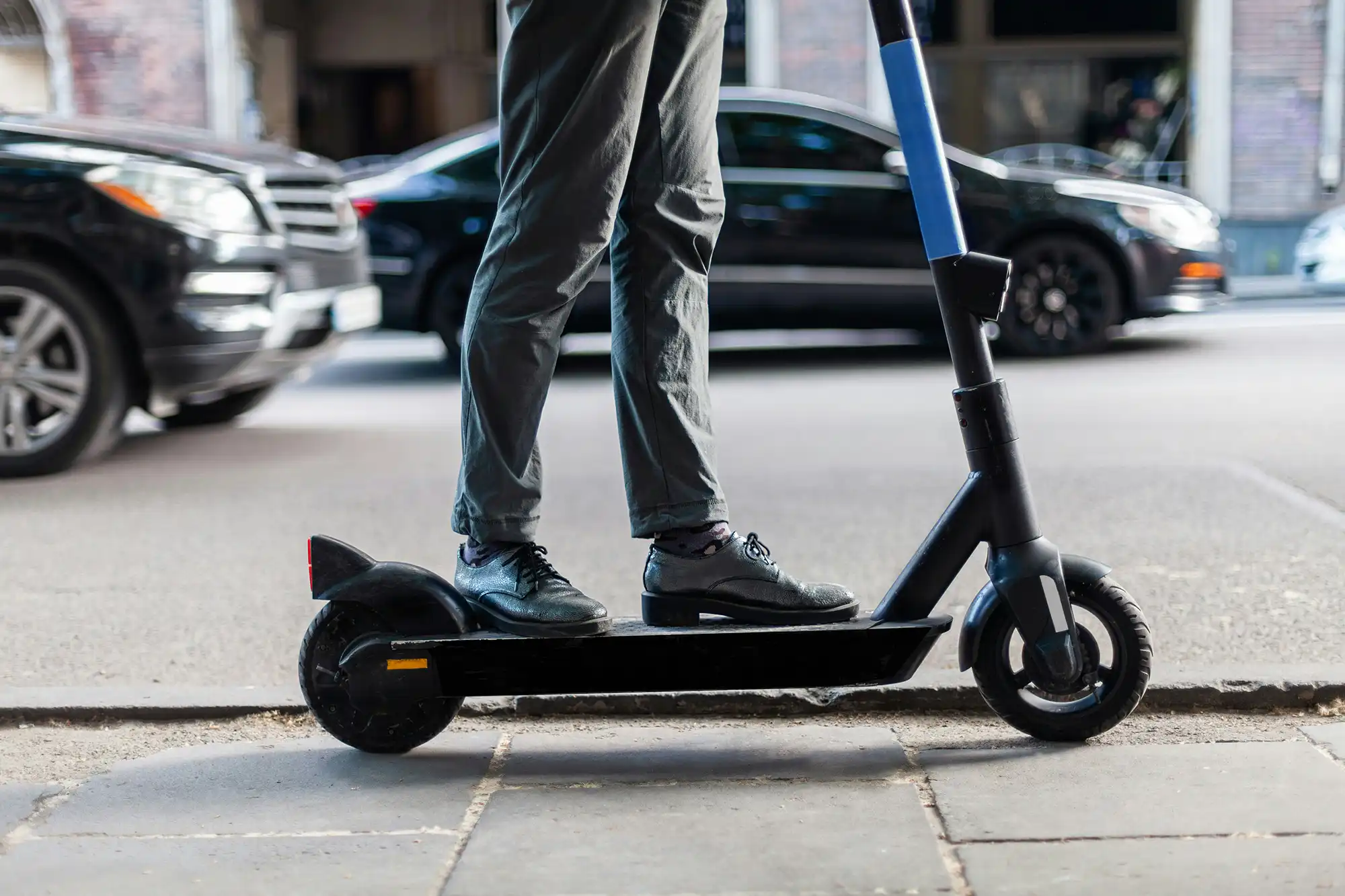 Lithium-ion brand elektrische step en ebike